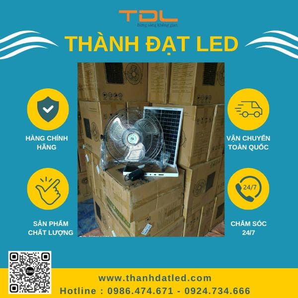 Quạt năng lượng mặt trời cao cấp (TDL-QN15)
