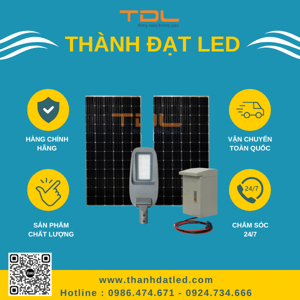 Đèn năng lượng mặt trời cao cấp (TDL-DNLD10100)