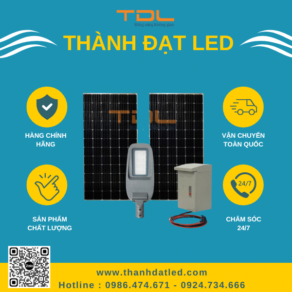 Đèn năng lượng mặt trời cao cấp (TDL-DNLD10100)