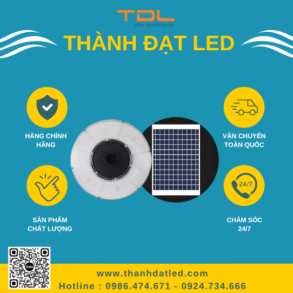 Đèn năng lượng mặt trời sân vườn 250W (TDL-NLFO250)