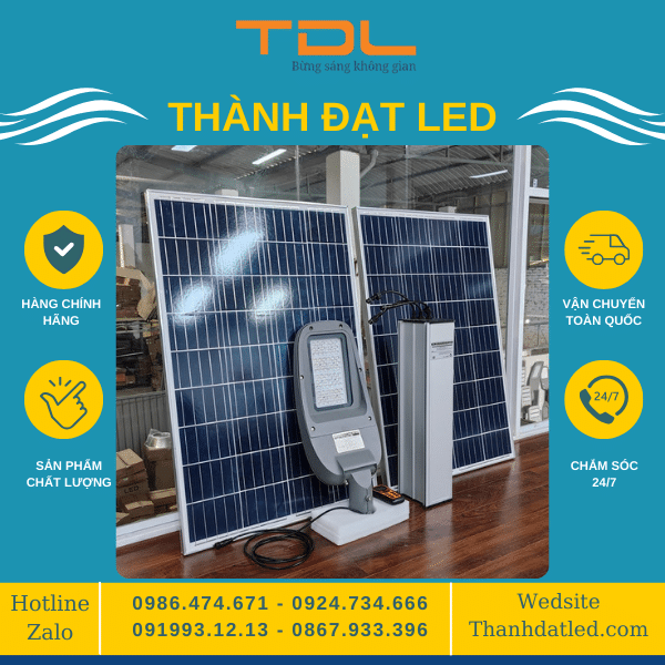Đèn đường năng lượng dự án 80w 100w 60ah 72ah 84ah 96ah 102ah