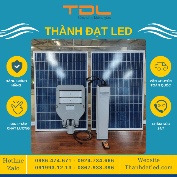 Đèn đường năng lượng dự án 80w 100w 60ah 72ah 84ah 96ah 102ah