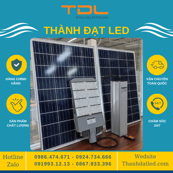 Đèn đường năng lượng dự án 80w 100w 60ah 72ah 84ah 96ah 102ah