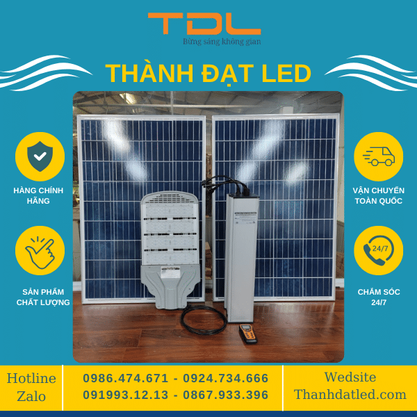 Đèn đường năng lượng dự án 80w 100w 60ah 72ah 84ah 96ah 102ah