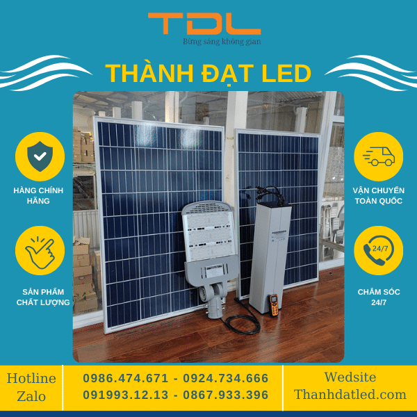 Đèn đường năng lượng dự án 80w 100w 60ah 72ah 84ah 96ah 102ah
