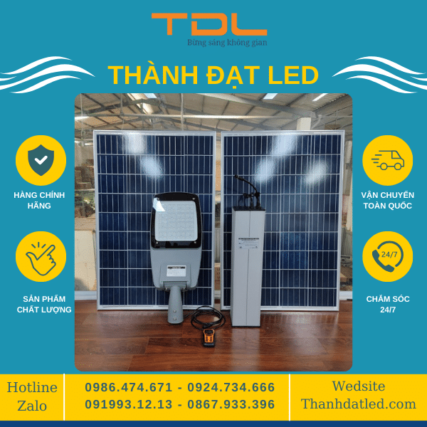 Đèn đường năng lượng dự án 80w 100w 60ah 72ah 84ah 96ah 102ah