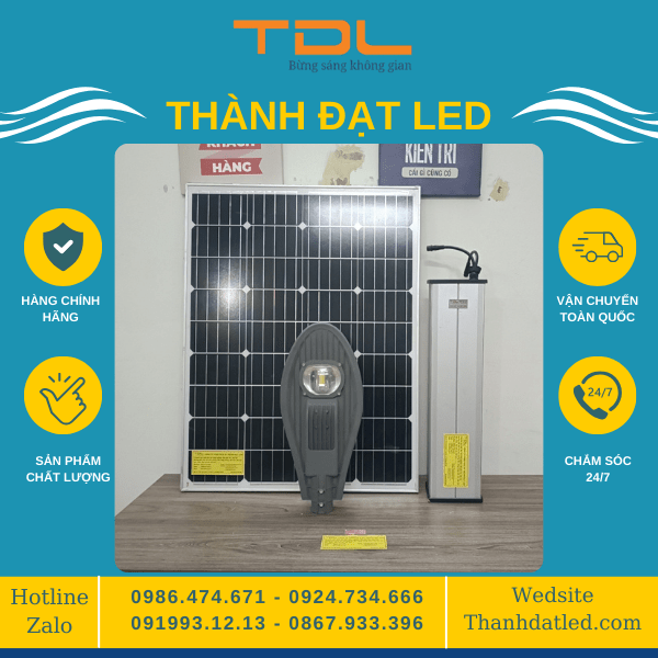 Đèn đường năng lượng dự án 60w 80w 24ah 30ah 42ah 54ah 60ah 80ah