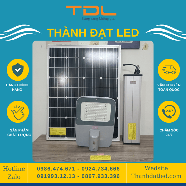 Đèn đường năng lượng dự án 60w 80w 24ah 30ah 42ah 54ah 60ah 80ah