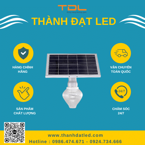 Đèn Năng Lượng Mặt Trời Solar 40W (TDL-NLTTD40)