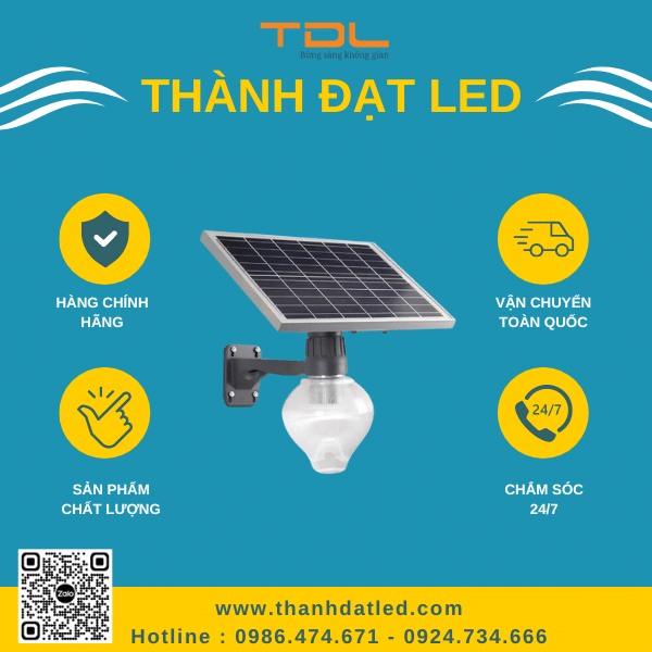Đèn Năng Lượng Mặt Trời Solar 40W (TDL-NLTTD40)
