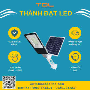 Đèn Đường Năng Lượng Bàn Chải 120W (TDL-BC120 )