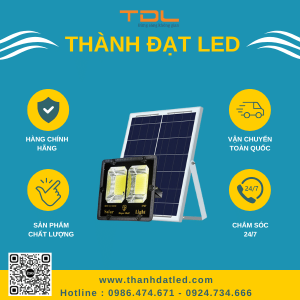 Đèn Năng Lượng Mặt Trời Giá Rẻ 100W (TDL-FNLC100)
